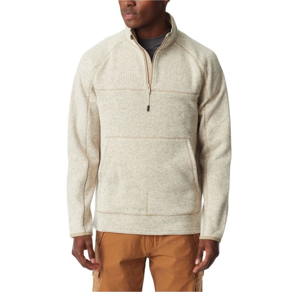 BASS OUTDOOR Mens Quarter Zip Pullover Sweater, NWT